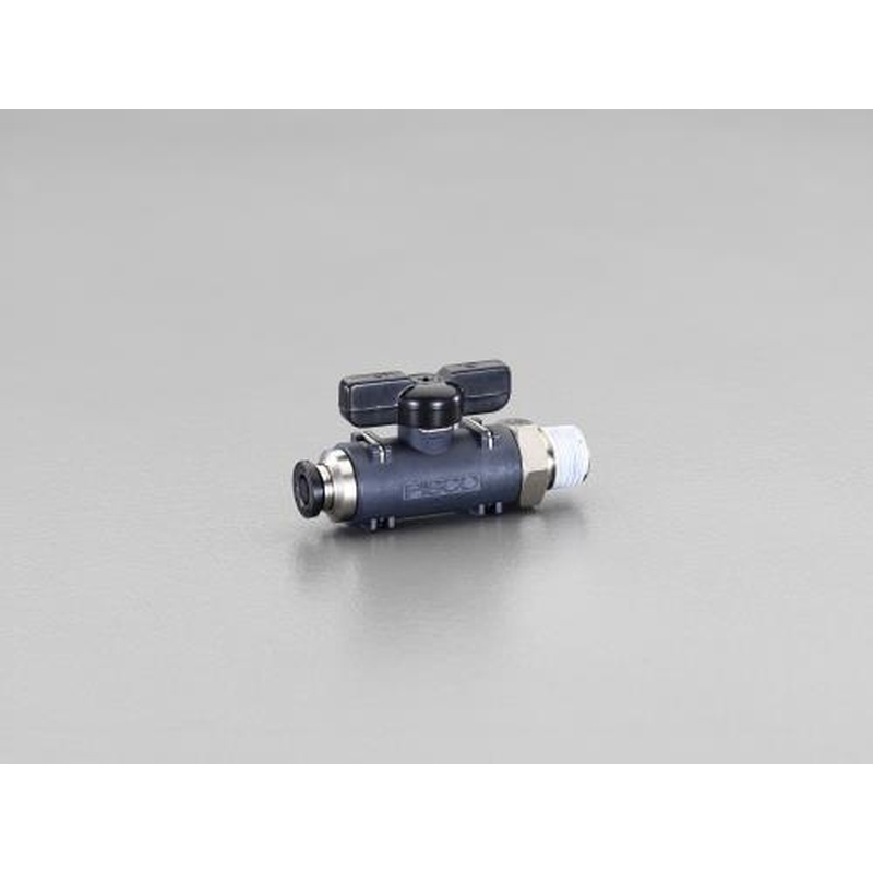 エスコ EA425TM-81 R1/8”x8mmボールバルブ 1個（ご注文単位1個）【直送品】