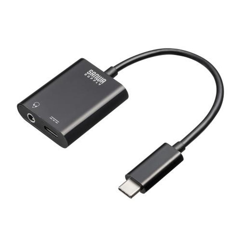 エスコ EA764AC-130 120mmオーディオ変換アダプタ(TypeC/USBPD対応) 1個(ご注文単位1個)【直送品】