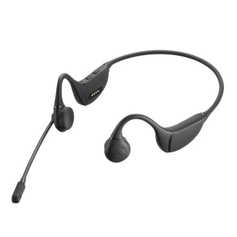 エスコ EA764A-230 Bluetoothヘッドセット(骨伝導/両耳/ヘッドバンド) 1個（ご注文単位1個）【直送品】