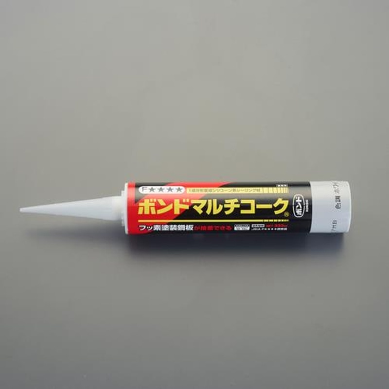 エスコ EA930AE-102 333ml変成シリコンコーク(多用途/グレー) 1個(ご注文単位1個)【直送品】