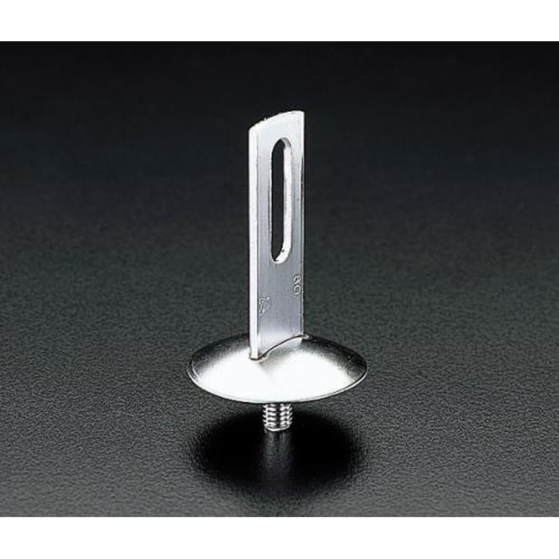 エスコ EA440AL-80 3/8”x80mm化粧ネジ足(ステンレス製 1個(ご注文単位1個)【直送品】