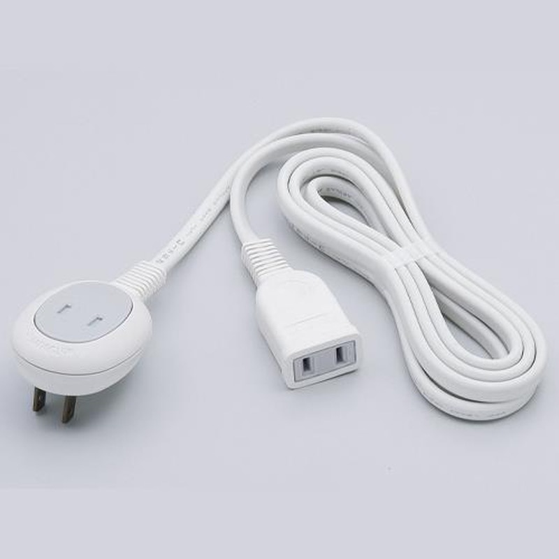 エスコ EA815GN-111 AC125V/15Ax1m延長コード(2口) 1個(ご注文単位1個)【直送品】