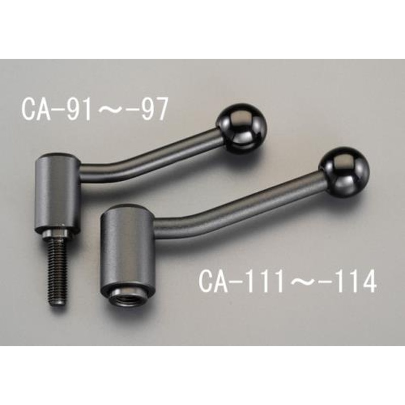エスコ EA948CA-91 M10x30mm［スチール製]雄ねじテンションレバー 1個（ご注文単位1個）【直送品】
