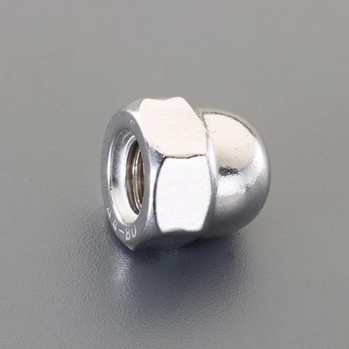 エスコ EA949JH-25B M10 袋ナット(ステンレス/10個) 1袋 (ご注文単位1袋)【直送品】