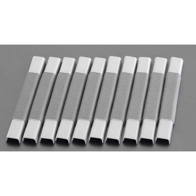 エスコ EA947HM-3K 29x180mmモール継手フリー(プラスチック/灰/10個) 1個（ご注文単位1個）【直送品】