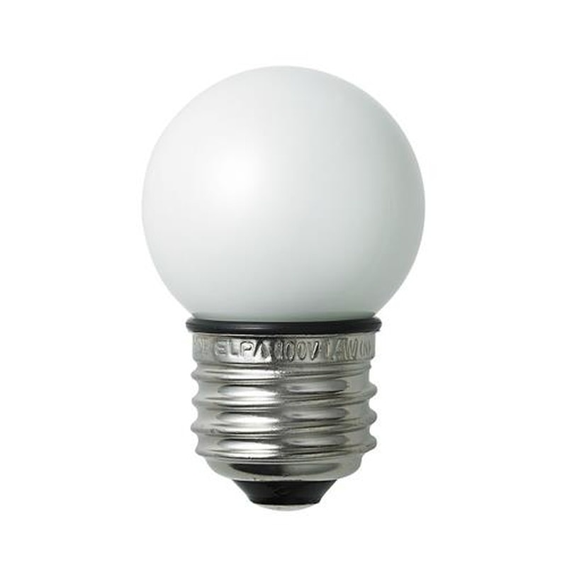 エスコ EA758ZM-201 AC100V/1.4W/E26電球(LED/防水/昼白色) 1個(ご注文単位1個)【直送品】