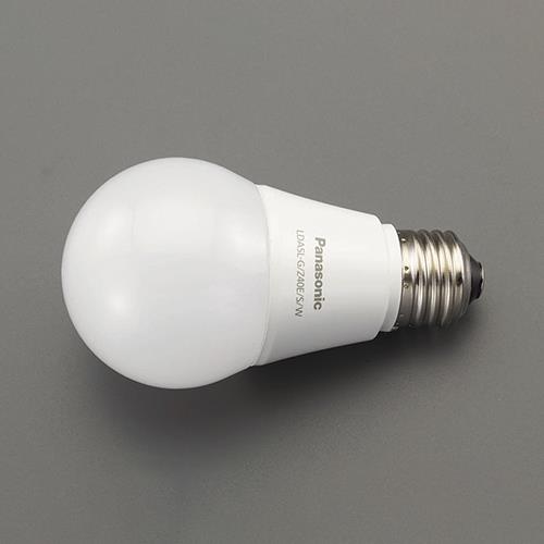 エスコ EA758XR-117AJ AC100V/4.9W/E26 電球/LED(全方向・電球色) 1個 (ご注文単位1個)【直送品】