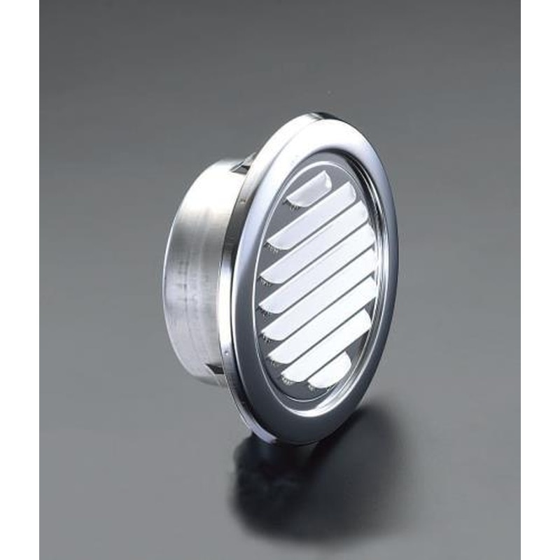 エスコ EA997MA-125 121-138mm丸型ガラリ(ステンレス製) 1個（ご注文単位1個）【直送品】