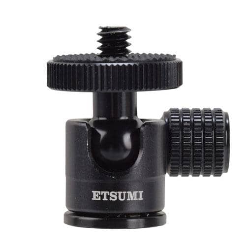 エスコ EA759EX-164A φ24x 35mm 自由雲台(1/4オスx1/4メス) 1個 (ご注文単位1個)【直送品】