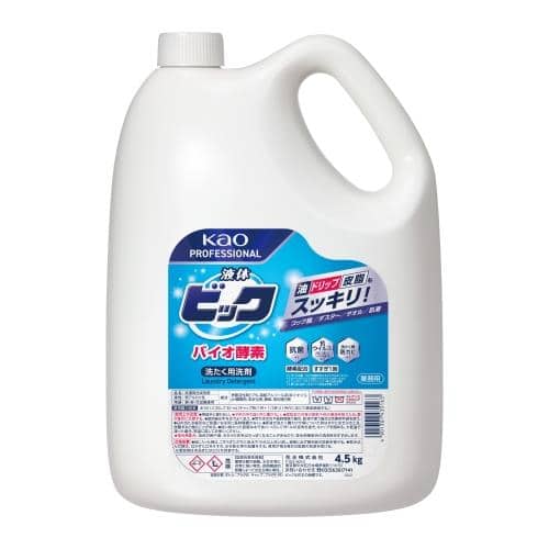 エスコ EA922KB-1BA 4.5L 衣類用洗剤(ビック・本体) 1個 (ご注文単位1個)【直送品】