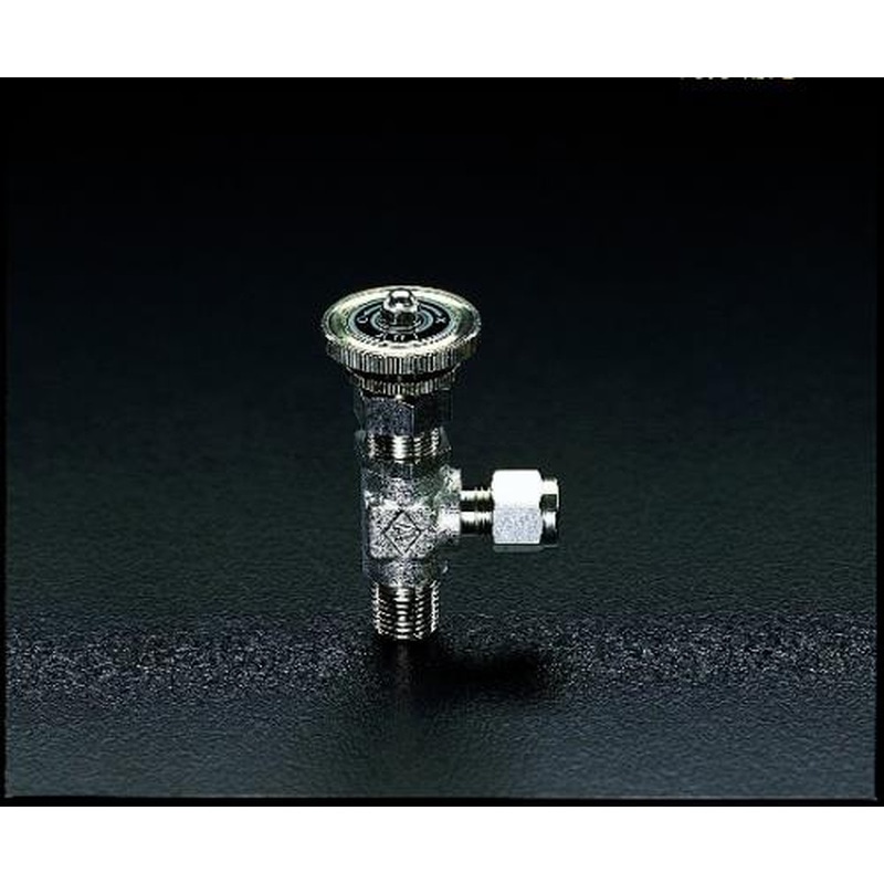 エスコ EA425CC-10 R1/4”x10mmミニチュアバルブ(ステンレス製) 1個(ご注文単位1個)【直送品】