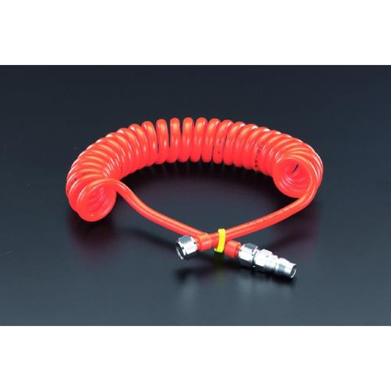 エスコ EA125BL-10 5.0/8.0mmx7.0mウレタンホース(プラグ付) 1個（ご注文単位1個）【直送品】