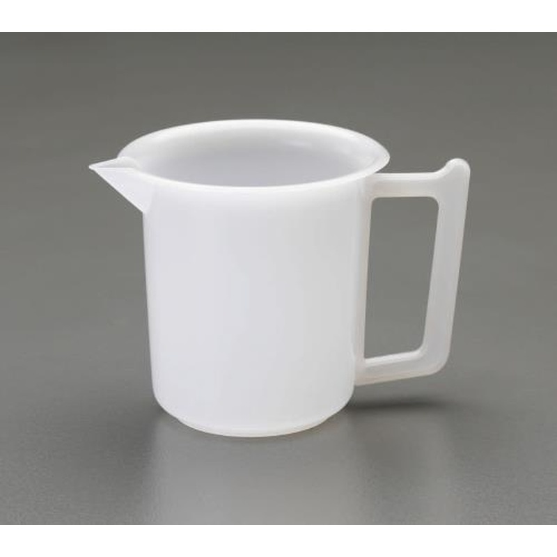 エスコ EA991KV-5 500ml取手付ポリビーカー 1個（ご注文単位1個）【直送品】