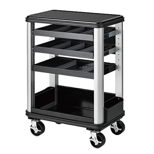 エスコ EA956AB-3 670x420x900mm/3段 ツールステーション 1台 (ご注文単位1台)【直送品】