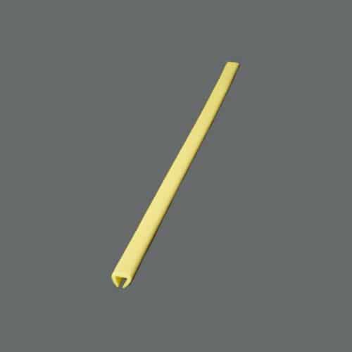 エスコ EA983F-193A 35x55mmx1.7m△型クッションガード(茶/25本) 1箱 （ご注文単位1箱）【直送品】