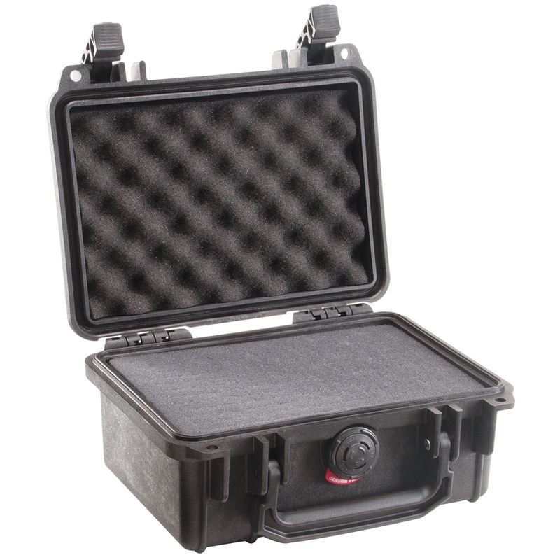 エスコ EA657-112 184x121x78mm/内寸万能防水ケース(黒) 1個(ご注文単位1個)【直送品】