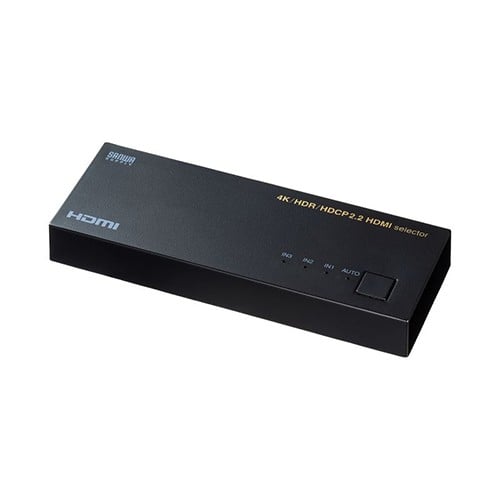 エスコ EA940P-108A HDMI切替器(3入力1出力/4K) 1個 （ご注文単位1個）【直送品】