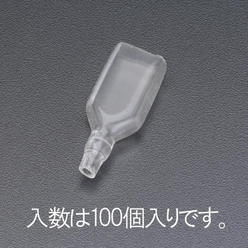 エスコ EA538RA-17 2.5mmWスリーブ(100個) 1個(ご注文単位1個)【直送品】