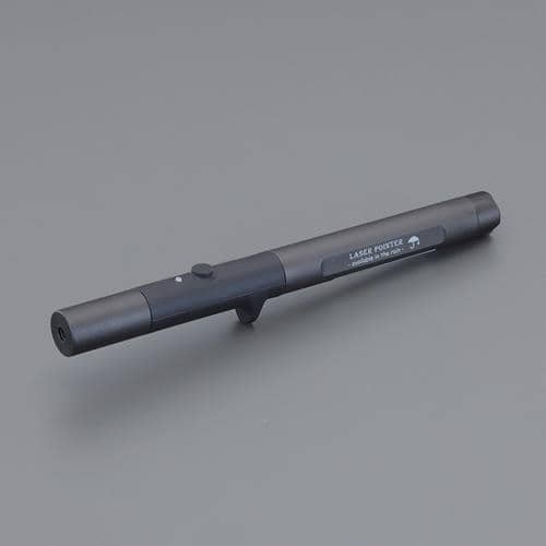 エスコ EA780XP-36S φ15.0x165mm グリーンレーザーポインター(充電池セット) 1セット (ご注文単位1セット)【直送品】
