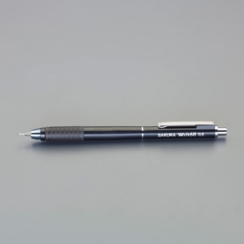 エスコ EA765ME-501 0.5mm シャープペンシル(ノック式) 1本 （ご注文単位1本）【直送品】
