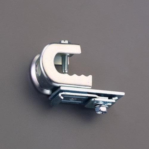 エスコ EA970EF-22A 17.0mm H鋼用ブラケット/360゚向自在(30mmレール) 1個 (ご注文単位1個)【直送品】