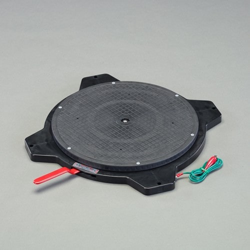 エスコ EA956SA-17 φ363x39mm/150kg回転作業台(導電/ストッパ付) 1台 （ご注文単位1台）【直送品】
