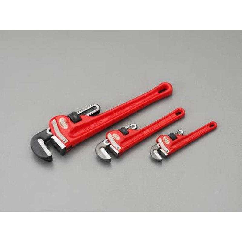 エスコ EA546RS[3本組]パイプレンチセット 1個（ご注文単位1個）【直送品】
