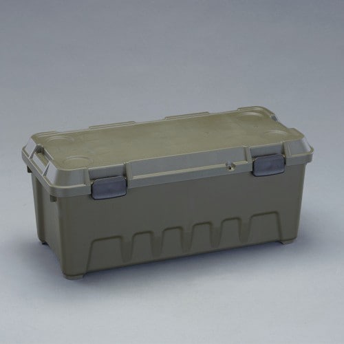 エスコ EA506NA-15 798x378x333mm/62.3L 収納ボックス(OD/4個) 1個 (ご注文単位1個)【直送品】