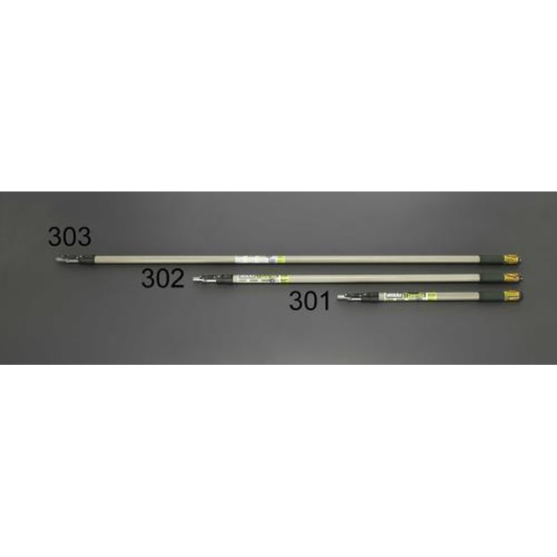 エスコ EA109NX-301 710-1190mm/3段伸縮ハンドル(ワンタッチロック) 1個(ご注文単位1個)【直送品】