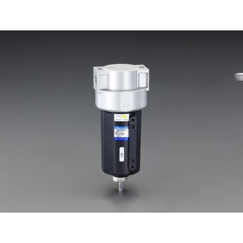 エスコ EA153CB-102 Rc1/4”エアフィルター(中圧用) 1個（ご注文単位1個）【直送品】