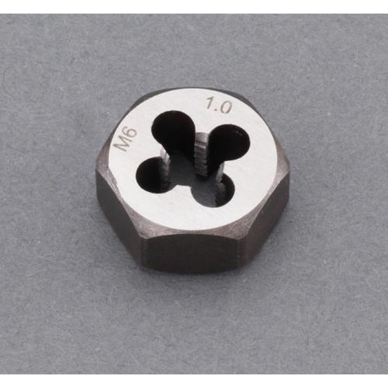 エスコ EA829MT-10B M10x1.25六角ダイス(SKS) 1個（ご注文単位1個）【直送品】
