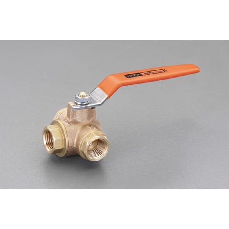 エスコ EA470BA-6 Rc3/4”三方ボールバルブ 1個（ご注文単位1個）【直送品】
