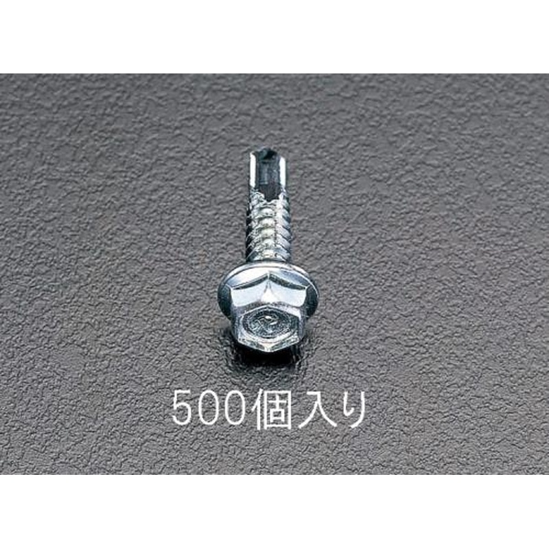 エスコ EA949EE-54 5x45mm六角頭ピアスビス(500本) 1個（ご注文単位1個）【直送品】