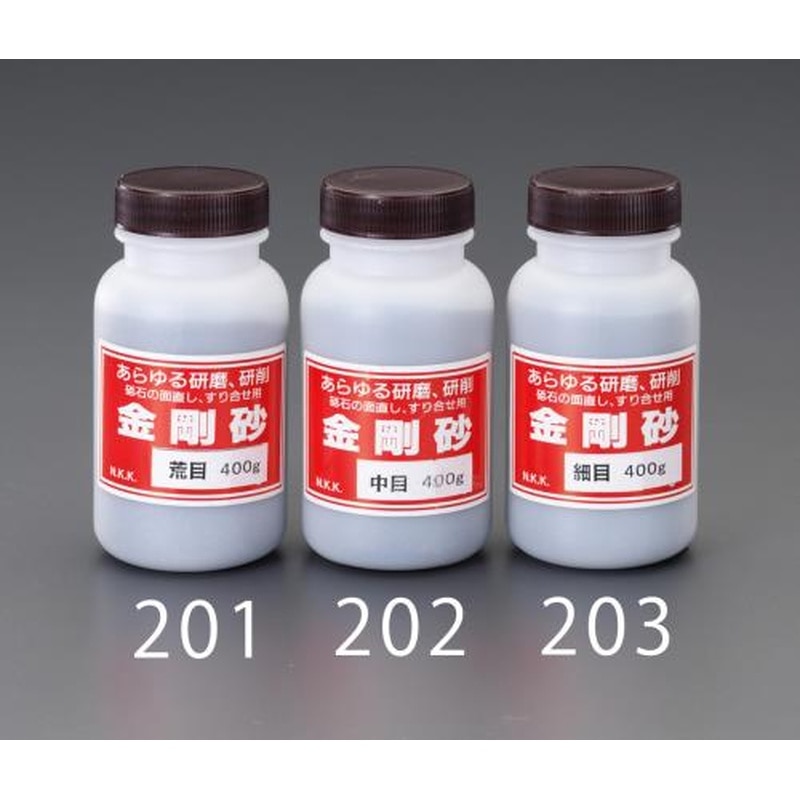エスコ EA522G-202 400g/#80-#120金剛砂 1個（ご注文単位1個）【直送品】