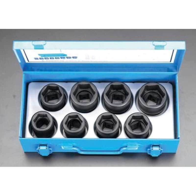 エスコ EA164EL-1 3/4”DR/26-38mm/8個組インパクトソケット 1個（ご注文単位1個）【直送品】