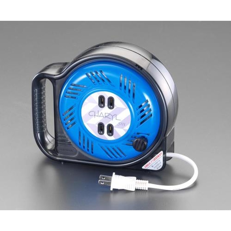 エスコ EA815CD-1 AC125V/15A/5mコードリール 1個(ご注文単位1個)【直送品】