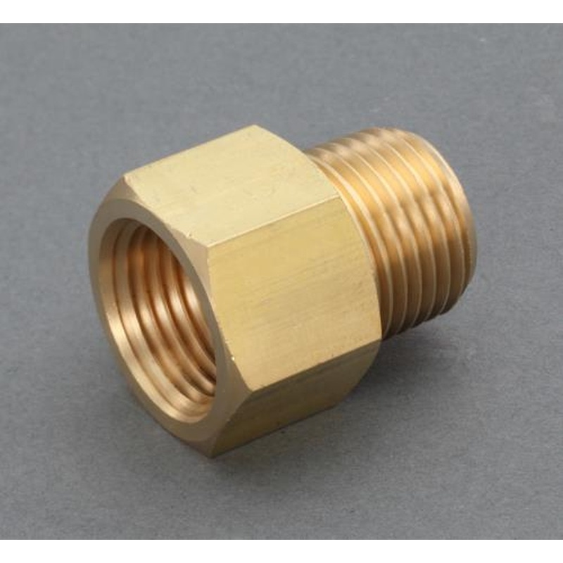 エスコ EA141AY-111 NPT1/8”xRc1/8”中間ニップルソケット 1個(ご注文単位1個)【直送品】