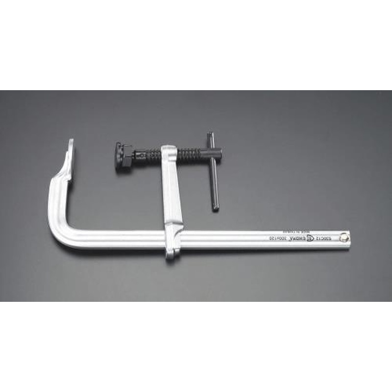 エスコ EA526TK-10 0-250mm/120mmL型クランプ 1個(ご注文単位1個)【直送品】
