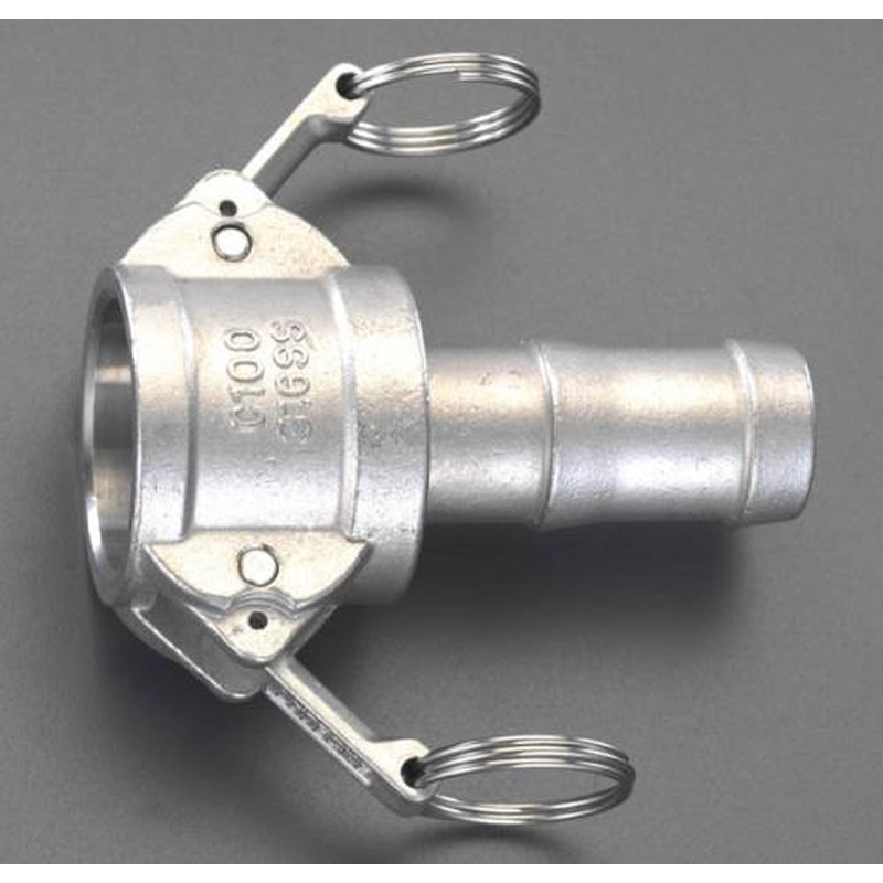 エスコ EA462DK-10 1”/25mmカップリング式ホースステム(ステンレス製) 1個(ご注文単位1個)【直送品】