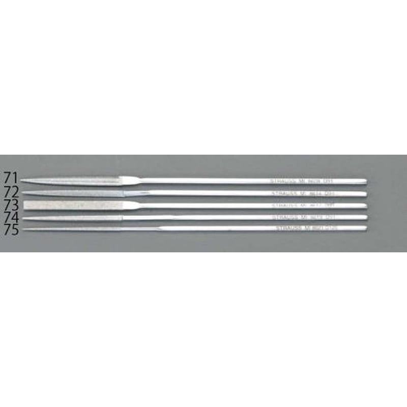 エスコ EA826VH-75 140mm/#100ダイヤモンドやすり(精密・丸) 1個（ご注文単位1個）【直送品】