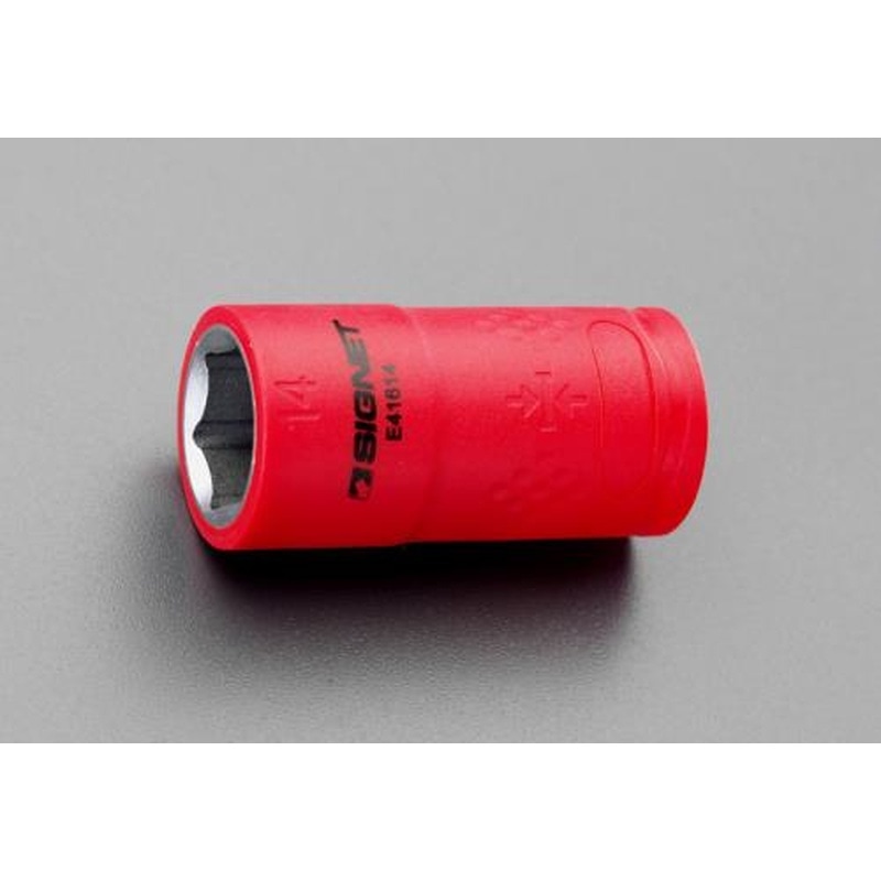 エスコ EA640SJ-19 3/8”DRx19mm絶縁ソケット 1個（ご注文単位1個）【直送品】