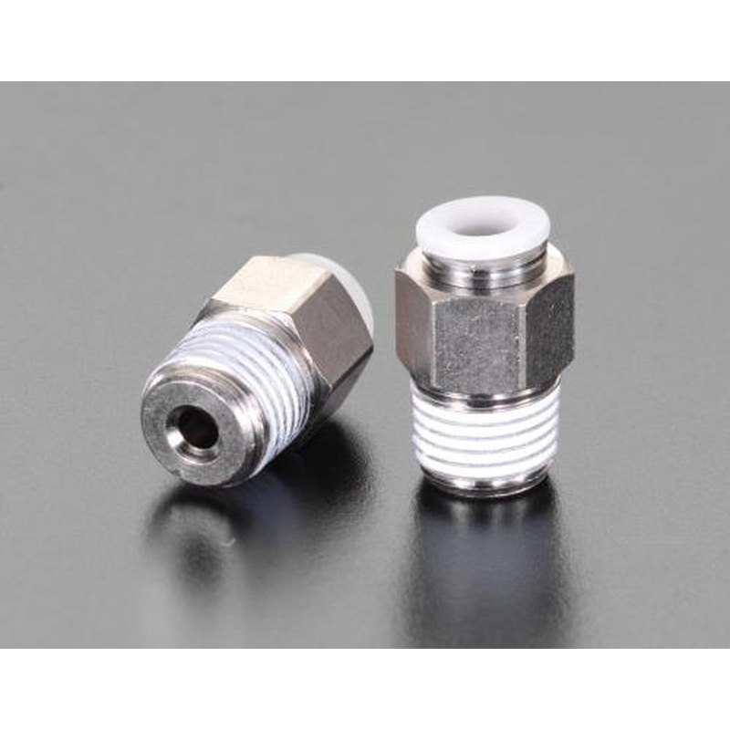 エスコ EA140HH-41 4mmxR1/8”ハーフユニオン(2個) 1個（ご注文単位1個）【直送品】