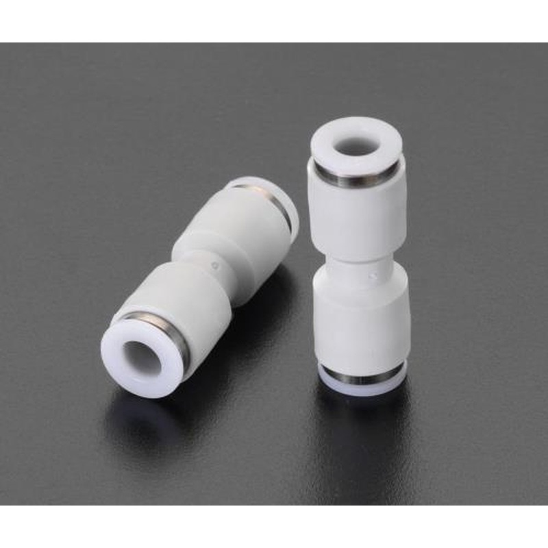 エスコ EA140HJ-4 4mmストレートユニオン(2個) 1個（ご注文単位1個）【直送品】