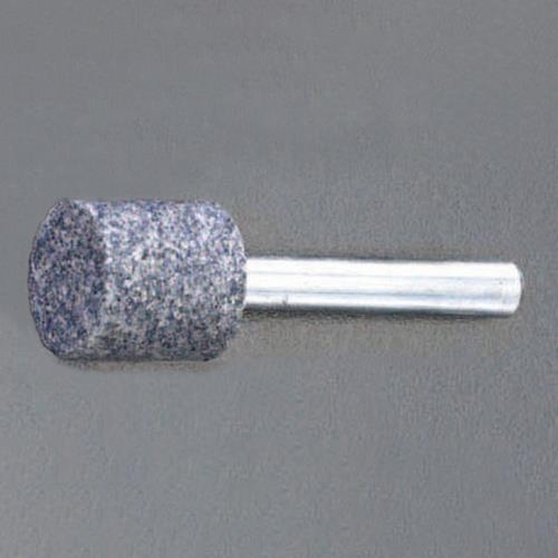 エスコ EA819BF-32 8x13mm/6mm軸グレー砥石(A/WA) 1個（ご注文単位1個）【直送品】