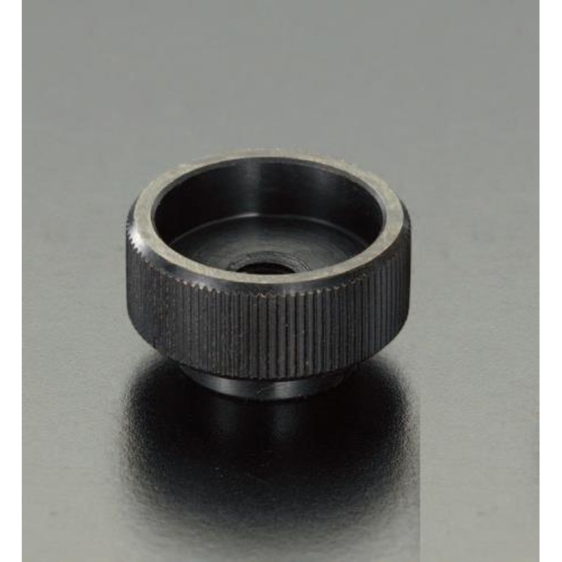 エスコ EA948BD-1 M5/20mm雌ねじノブ(スチール製) 1個（ご注文単位1個）【直送品】