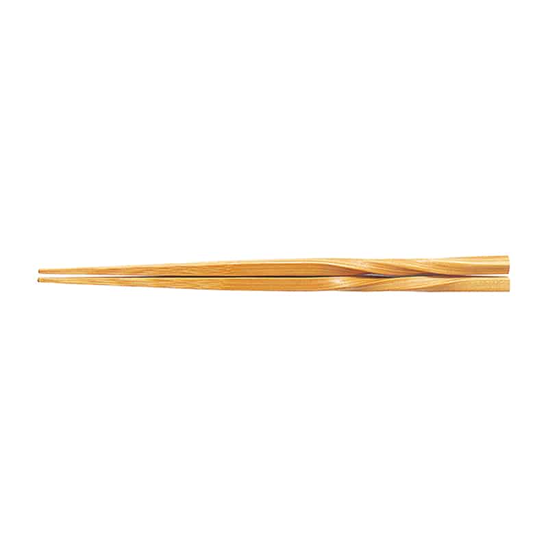 山下工芸 スス竹ネジリ箸 小 27103001 1組（ご注文単位1組）【直送品】
