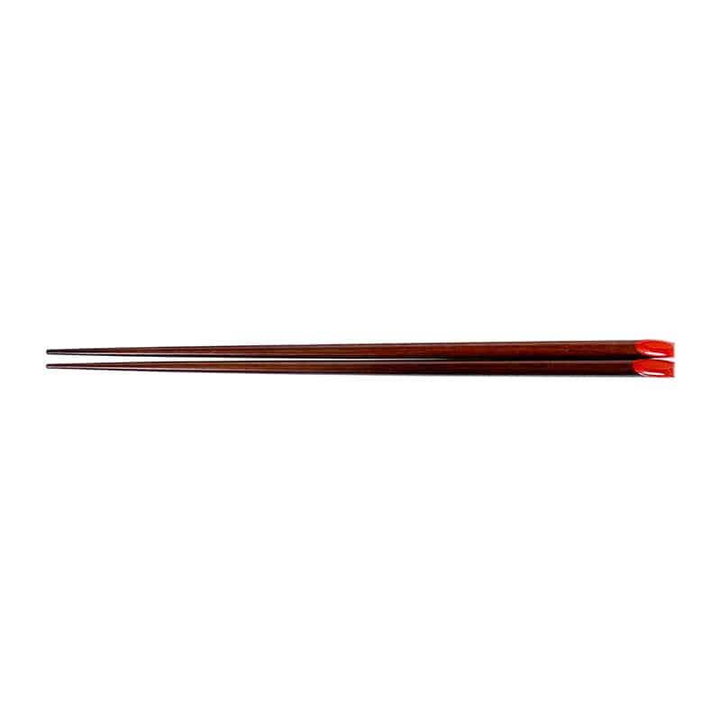 山下工芸 天削溜塗木箸 赤 27026510 1組（ご注文単位1組）【直送品】