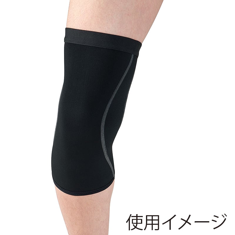 丸光産業 コンフォートサポーター ひざ ブラック フリー 132205 1枚(ご注文単位1枚)【直送品】