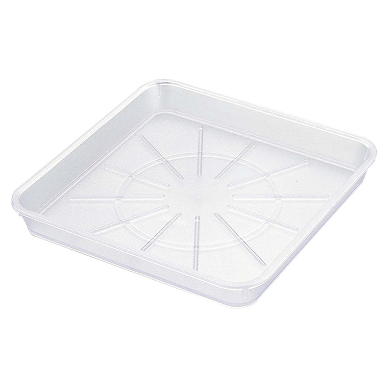 UK ウォーターポット用受皿 小 クリア 1個(ご注文単位1個)【直送品】