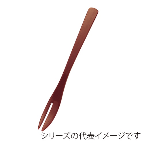 福井クラフト アクリル樹脂　フォーク 朱OM 48161580 1個（ご注文単位1個）【直送品】